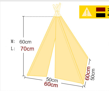 Wooden Pet Tent for Cats and Dogs, Small Doves Design